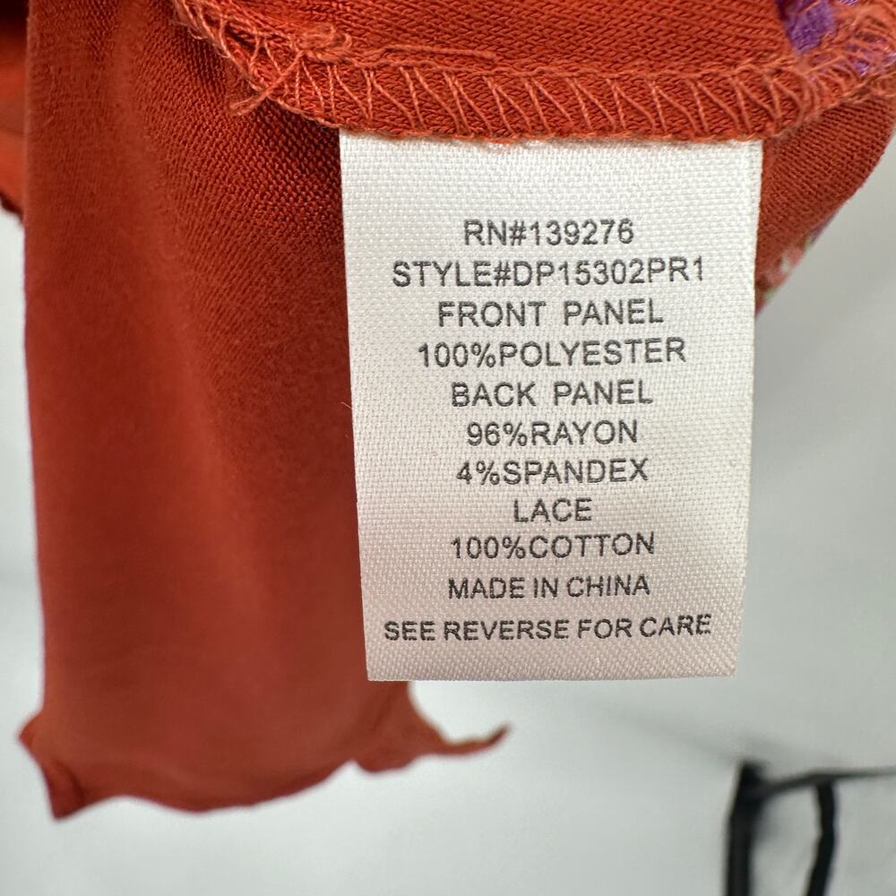 DANIEL RAINN NWT Stitch Fix Burnt Orange Quin Sleeveless Top // Medium Petite - Picture 5 of 10